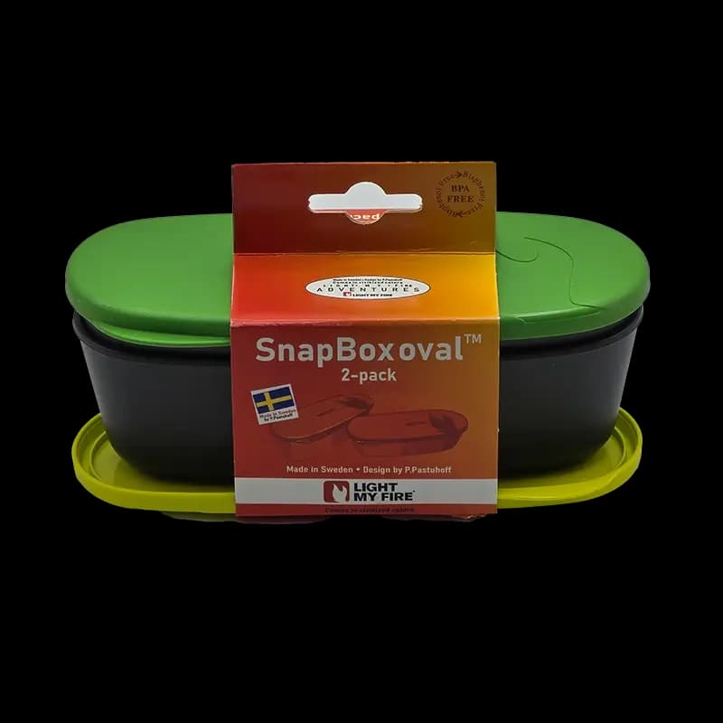 ست ظروف لایت مای فایرoval  snapbox