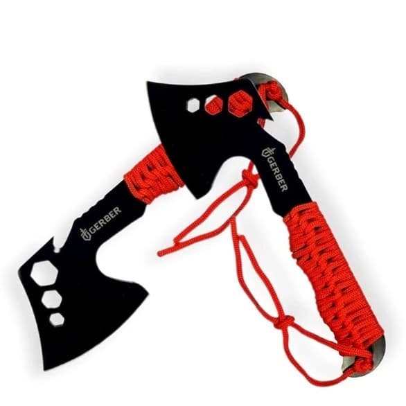 تبر گربر دسته نارنجی چخماق دار مدل 444 AXE