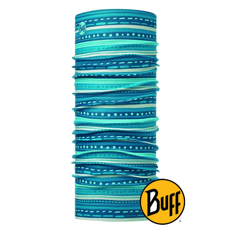 دستمال سر و گردن باف مدل child frill turquoise