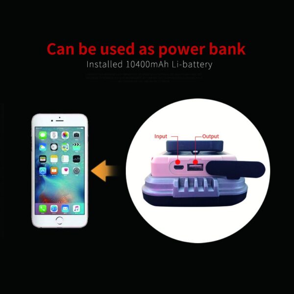 لامپ اضطراری Sunrei V1500 با 1500 لومن و قابلیت پاوربانک - تصویر 6