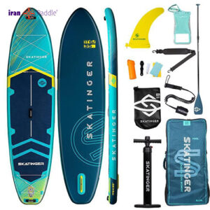 پدل برد Prana light blue برند Skatinger رنگ آبی - تصویر 1