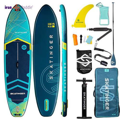 پدل برد Prana light blue برند Skatinger