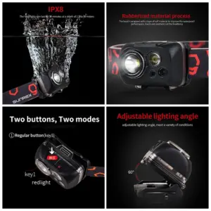 Sunrei Headlamp Youdo X Red Light - تصویر 5