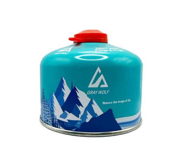 کپسول گاز 230 گرمی گری ولف مدل ALP-230 - مناسب برای کمپینگ و سفر - تصویر 1