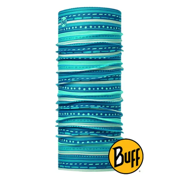 دستمال سر و گردن باف مدل child frill turquoise