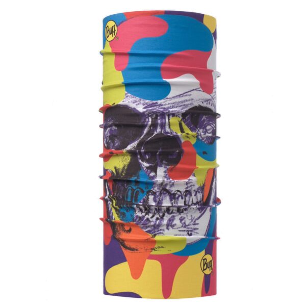 دستمال سر و گردن باف مدل freeskull multi