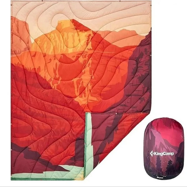 پتو سفری کینگ کمپ مدل PUFFY BLANKET KS2413