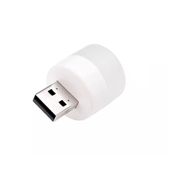 لامپ usb بند انگشتی رنگ سفید