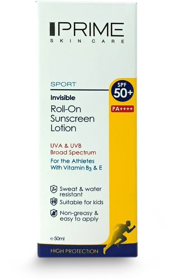 لوسیون ضد آفتاب SPF50 رول-آن پرایم